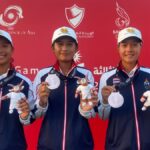 จีนกวาด4ทอง ‘ทีมสาวไทย’คว้าเหรียญเงินเอเชียนยูธเกมส์